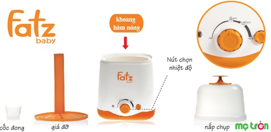 Có nắp chụp phía trên để ngăn hơi nước tối ưu hóa nhiệt năng tiêu diệt vi khuẩn May-ham-sua-Fatzbaby-sieu-toc-da-nang-FB3011SL-2-binh-6.jpg (43 KB)
